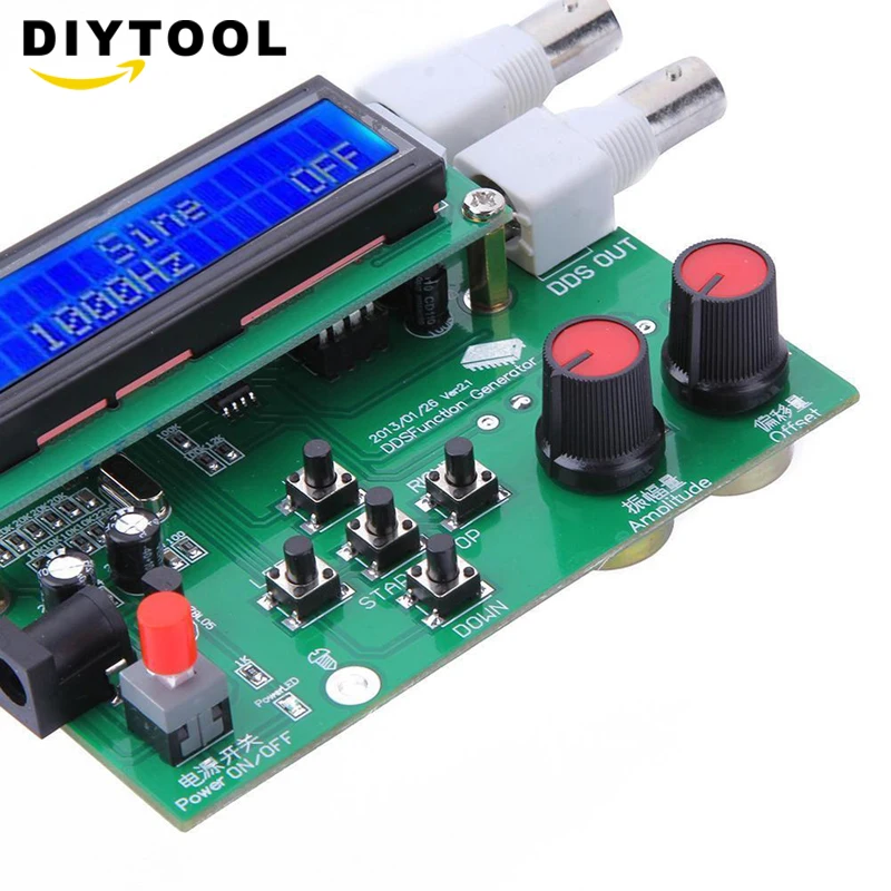 1 Гц-65534 Гц частотомер DDS Функция генератор сигналов diy kit генератор частоты модуль синуса прямоугольная Пилообразная Треугольники волна