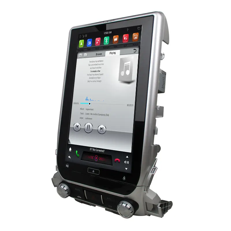 1024*768 IPS 1 din 13 3 &quotPX6 Android 9 0 автомобильный DVD плеер для Toyota Land Cruiser LC200 2018