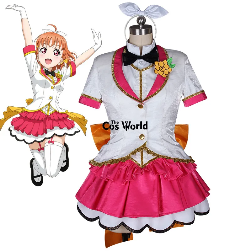 Женский костюм для косплея Love Live Sunshine Aqours Takami Chika Mirai| |