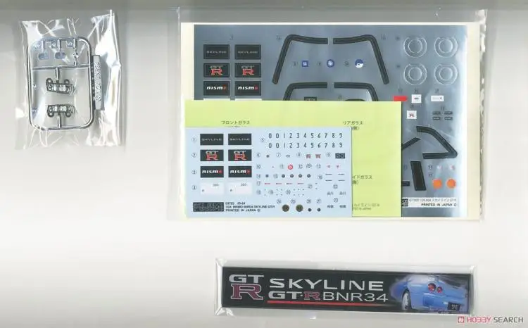 1/24 в собранном виде Skyline GT-RN R34) 03979 модель комплект