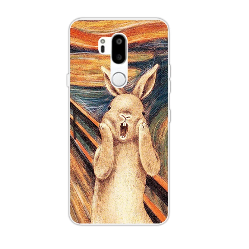 Мягкий ТПУ для Capas LG G7 Чехлы Медузы 6 1 дюйма Ультратонкий силиконовый чехол ThinQ G710