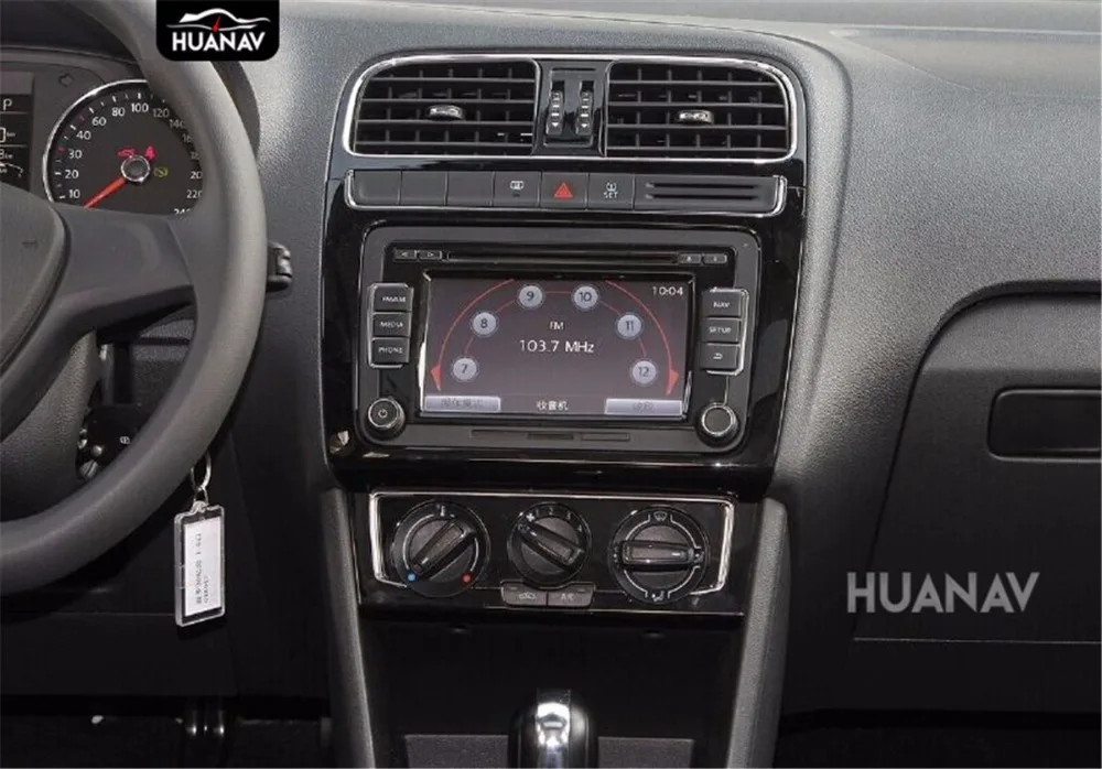 Автомобильный GPS-навигатор для Volkswagen VW Polo 2015 2016 2017 стерео система с спутниковой