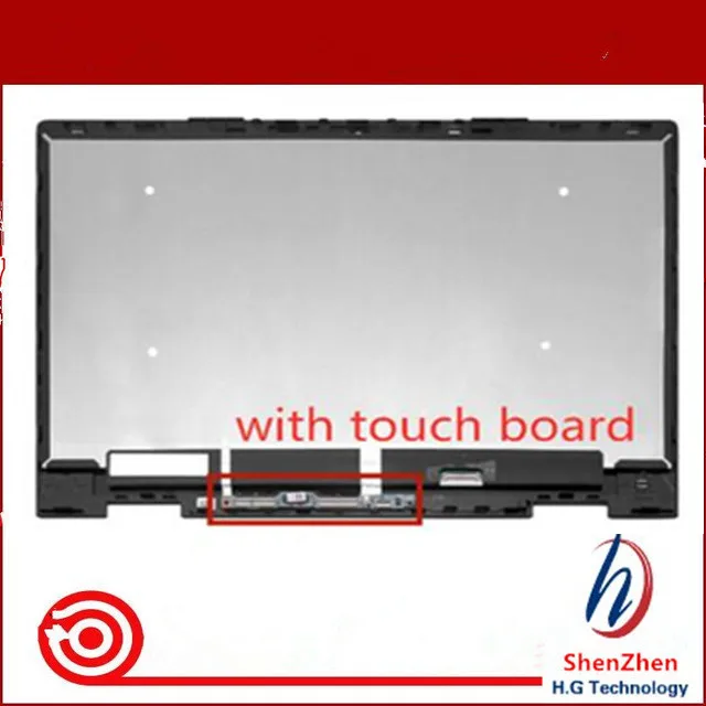 Для hp ENVY x360 15-bp 15-bp000 15-bp100 15m-bp000 15m-bp100 15t-bp ips светодиодный ЖК-дисплей сенсорный экран дигитайзер сборка+ рамка