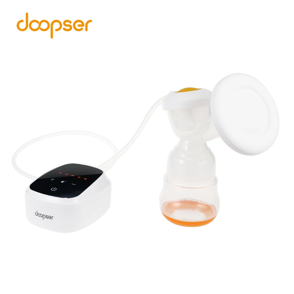 Black Doopser Интеллектуальный молокоотсос с сенсорным экраном ЖК-Молокоотсос электрический USB Кормление молокоотсос для беременных кормящих детей - Цвет: Black