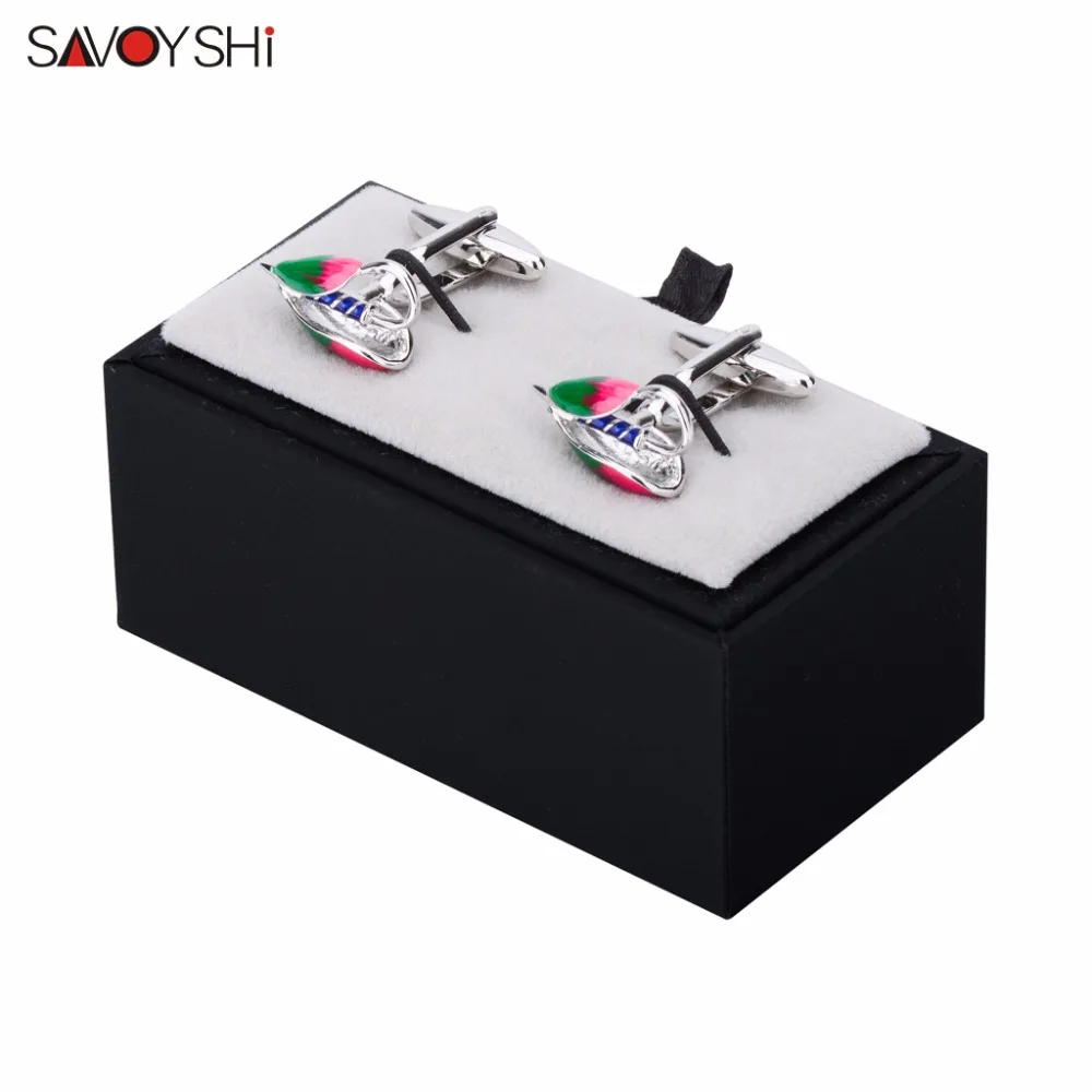 Новейшие модные запонки SAVOYSHI для мужчин высококачественные цветные