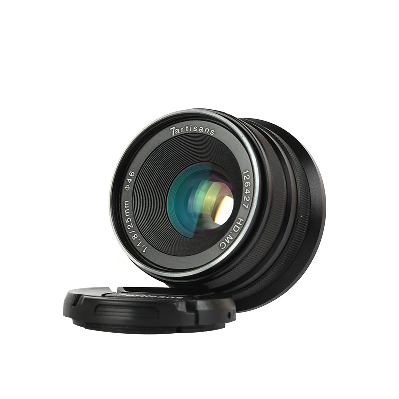 Объектив 7artisans с постоянным фокусным расстоянием 25 мм/F1.8 для всех одинаковых
