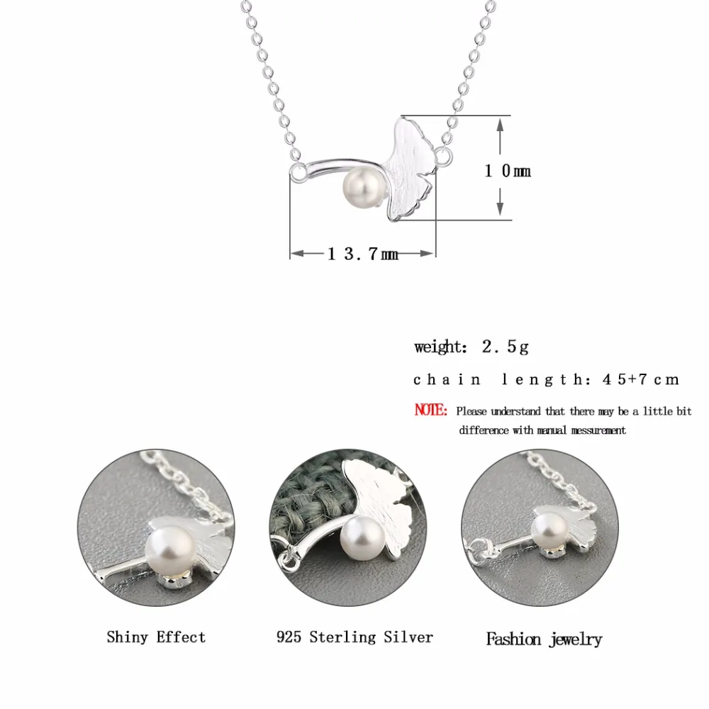 CHENGXUN маленькое жемчужное ожерелье Женская цепочка с кулоном для девочек женское