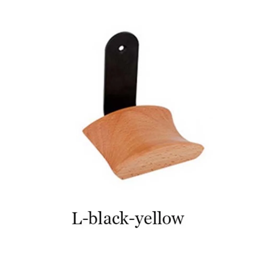 l-yellow-black JINSERTA, подставка для наушников, универсальная вешалка для наушников, настенный крючок, подставка для наушников, держатель, аксессуары - Цвет: l-yellow-black