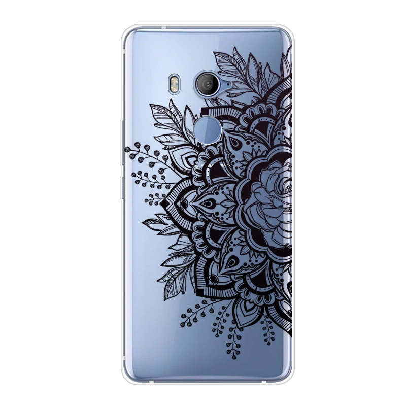 Cartoon Case For HTC U11 Eyes Life Pattern Plainting Soft Silicone Fundas Phone Plus U12 |