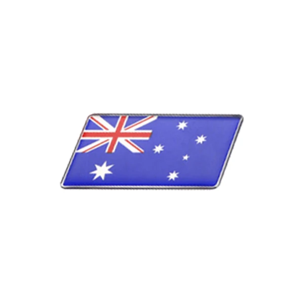 Australia Автомобильный Стайлинг 3D металлический эпоксидный флаг наклейка национальные флаги эмблема Авто Аксессуары для автомобилей мотоциклы ноутбук телефон дверь наклейка - Название цвета: Australia