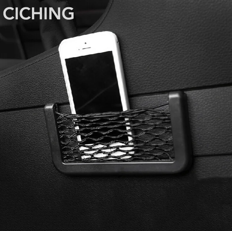 1 шт. Автомобильная Сетчатая Сумка органайзер для автомобиля аксессуары ford focus 2 3