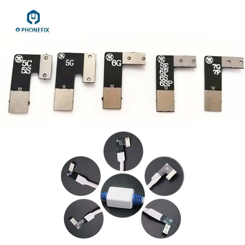 Зажим разъема питания для телефона iPhone 5 5S SE 5C 6 6P 6S 6SP 7 7P ремонт материнской платы