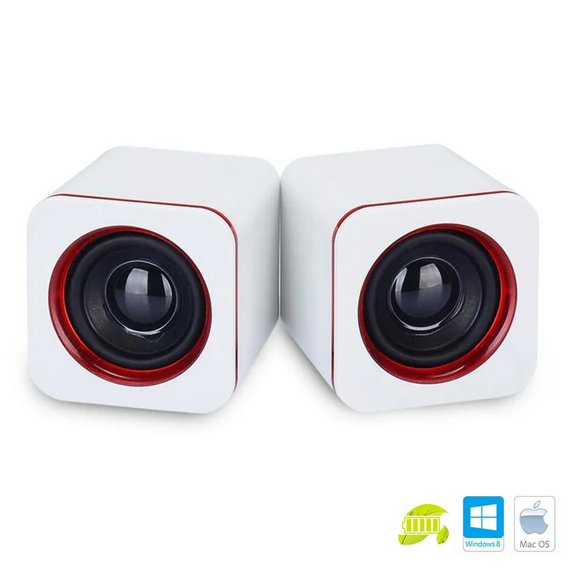 Универсальные звуковые карты мини Активный сабвуфер маленькие колонки для