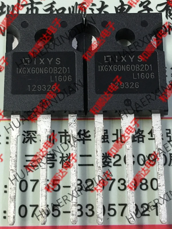 Новый оригинальный IXGX60N60B2D1 TO 247 600 V 75A|Индукторы| |