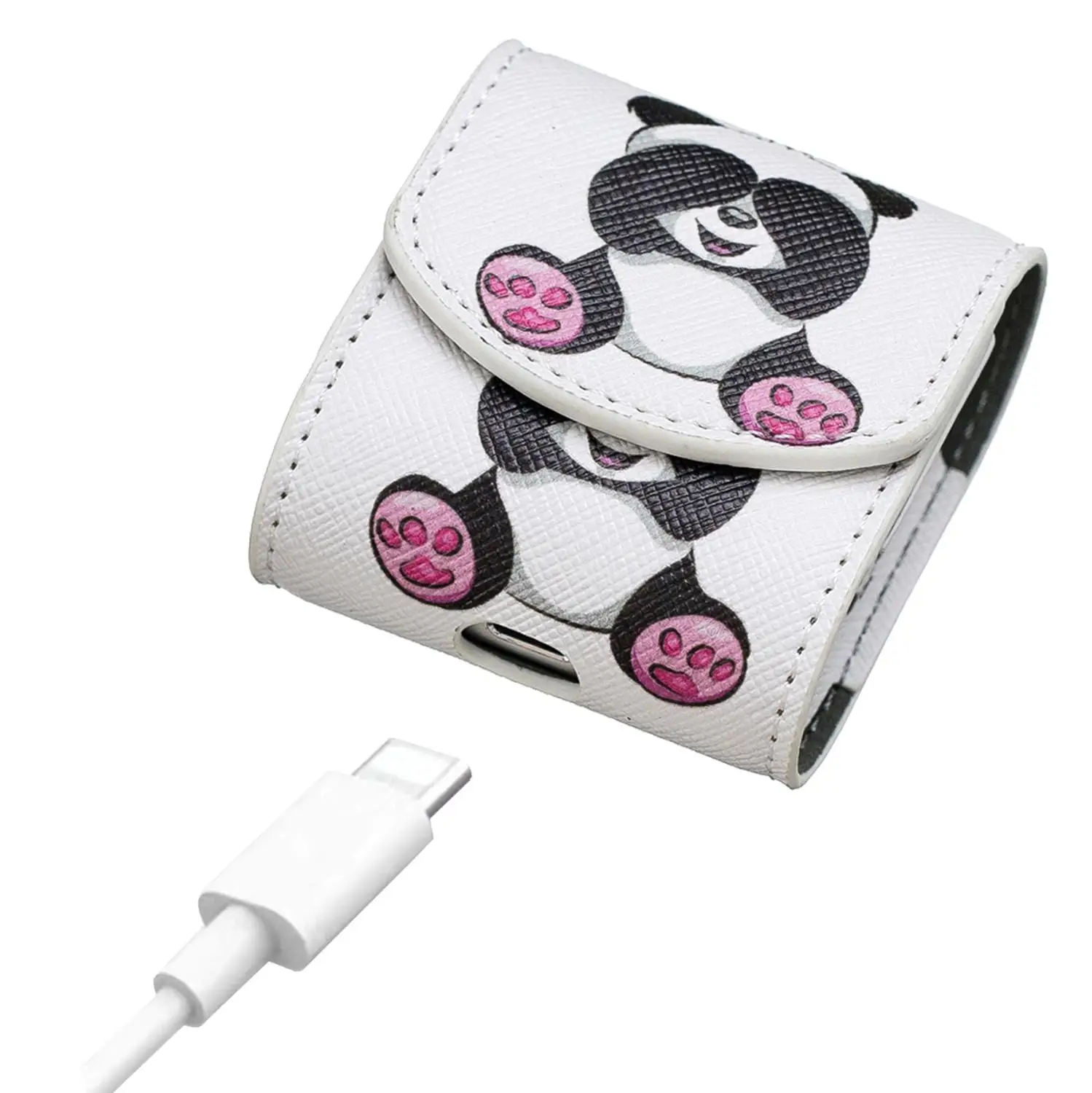 Для Airpods Bluetooth беспроводной чехол Роскошный кожаный для наушников Apple наушники Air