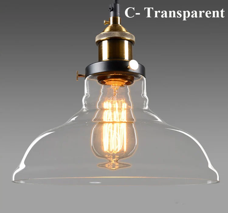 Современный стеклянный подвесной светильник s в стиле индастриал люстра для бара