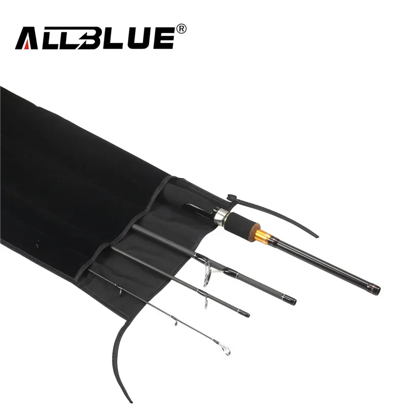 Allblue 2017 Новый спиннинг литья стержень 99% Углеродного Волокна Телескопическая