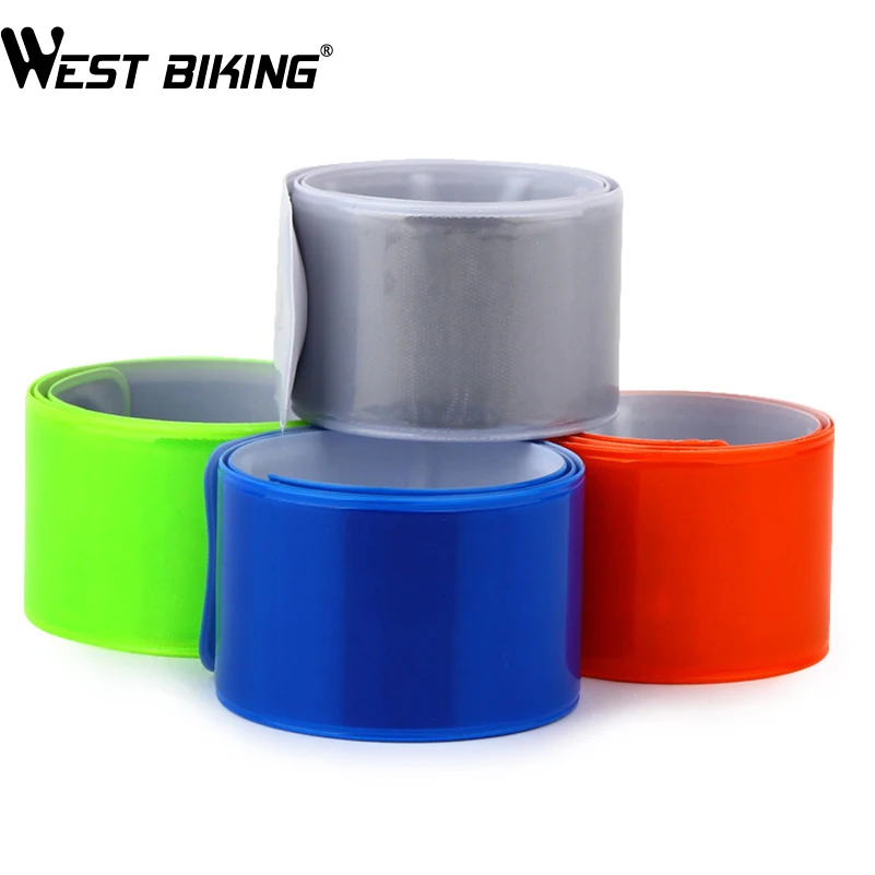 Велосипедная светоотражающая трубка наклейка предупреждающая полоса