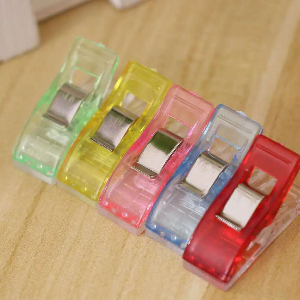 10 шт. смешанные пластиковые зажимы для творчества лоскутные тканевые шитья