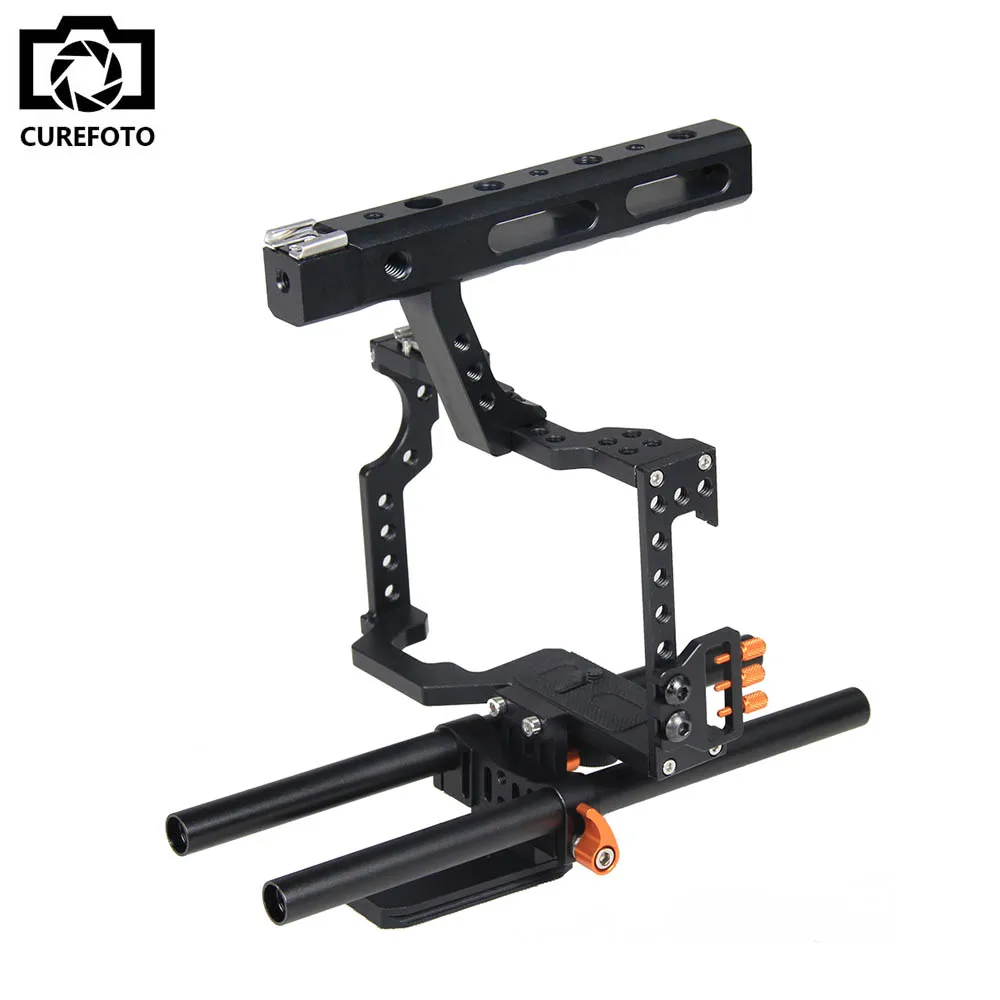 Держатель для камеры Panasonic GH4 Sony A7 серии A7/A7II/A7s/A7r/A7RII|cage|cage frontscamera electronic |