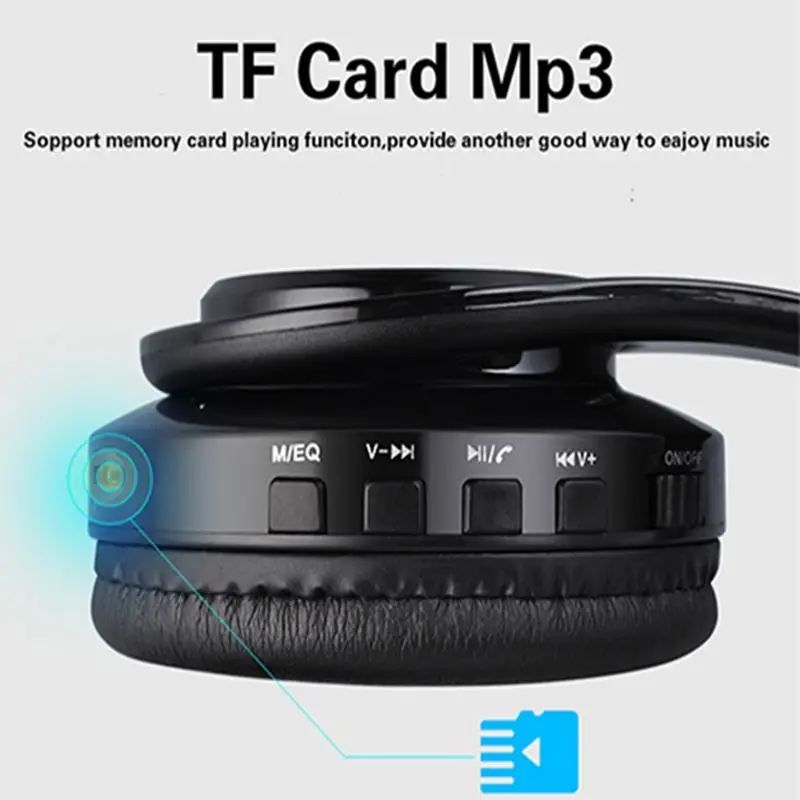 Беспроводной Bluetooth наушники С микрофоном телефонов Игровые для компьютера