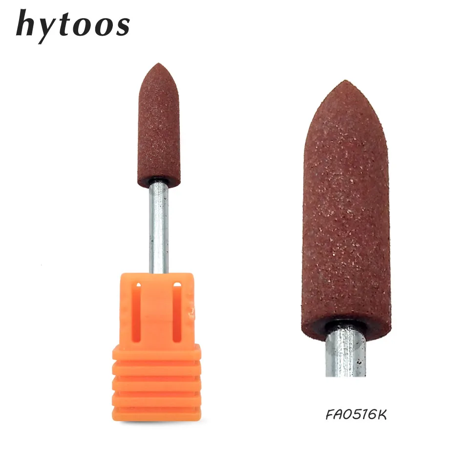 HYTOOS 5*16 мм Силиконовые педикюр бурильные долото 3/32 &quotРотари Burr Биты для дрель