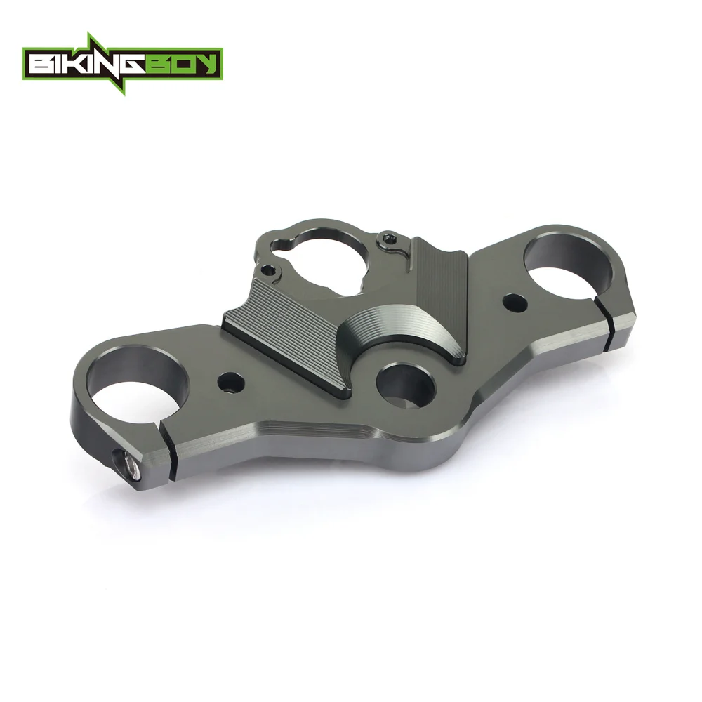 BIKINGBOY CNC Заготовка мотоциклетные алюминиевые передние верхние тройные зажимной