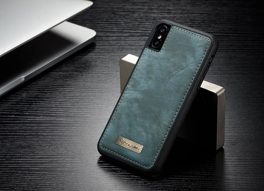 Съемный чехол-накладка для Apple iPhone 6, 6s, 7, 8 Plus, X, XS, Max, XR, XS с 14 слотами, металлическая молния, Изысканный Роскошный кошелек