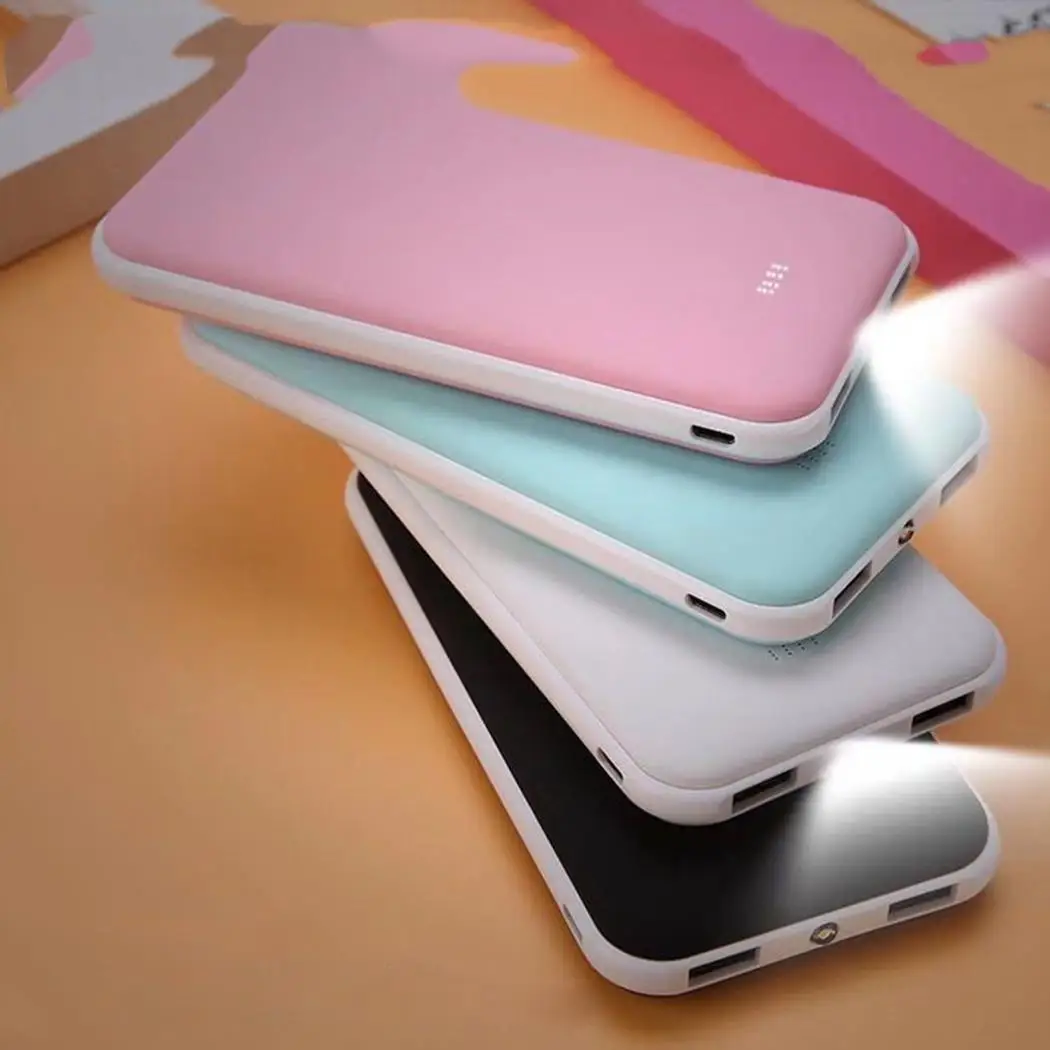 5 в двойной USB портативный ультра тонкий смартфон с двумя usb-портами внешний