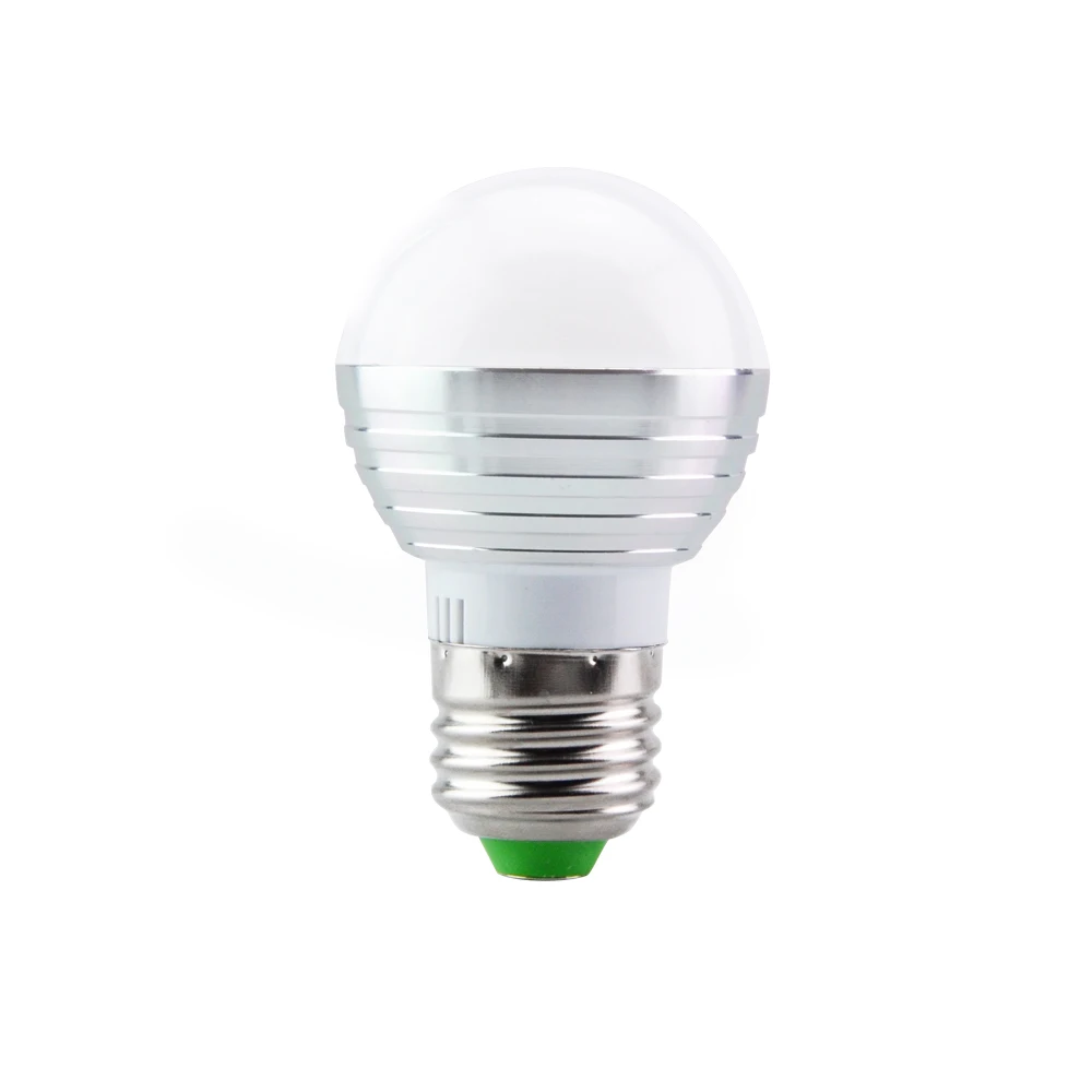 Светодиодная лампа E27/E14 RGB 5 Вт 16 цветов 110В 220 В 24 клавиши с дистанционным