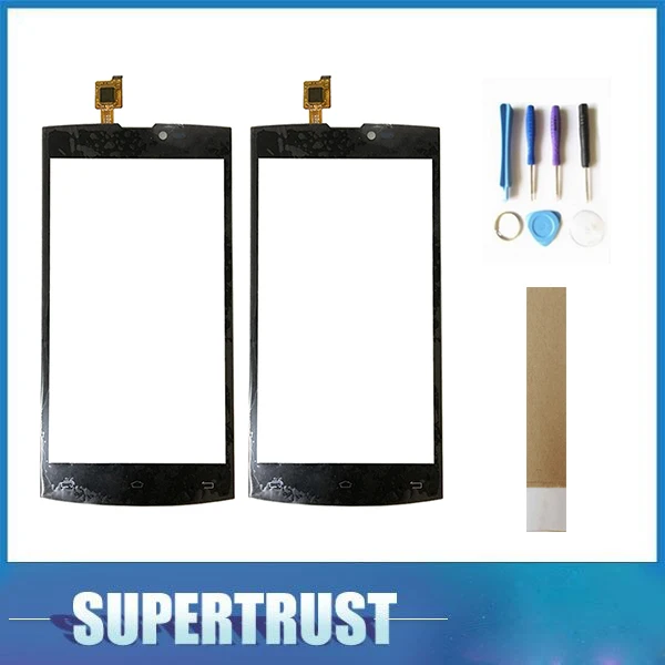 For Bravis Power Touch Screen Digitizer Front Sensor Glass Replacement Part Black color With tape | Мобильные телефоны и