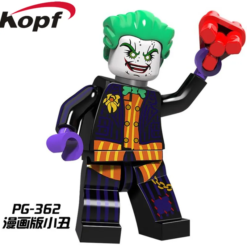 PG8085 Super Heroes Blink Mar-Vell Comic Spawn Joker Rorschach Зеленый Фонарь строительные блоки кирпичи Детские Подарочные игрушки