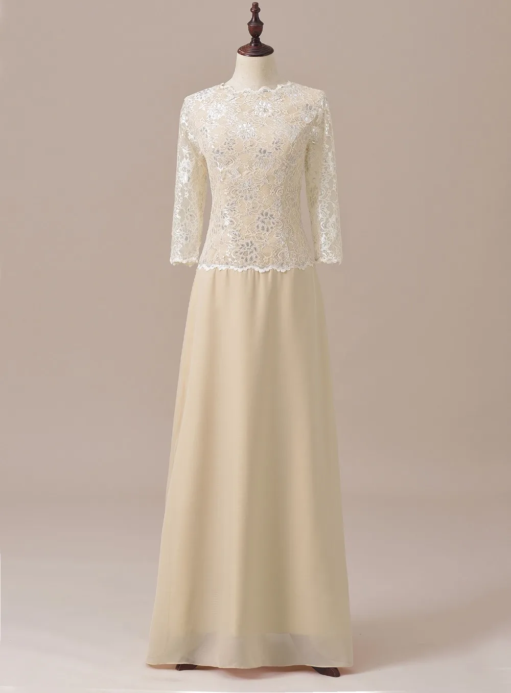 ТРАПЕЦИЕВИДНОЕ винтажное длинное кружевное официальное вечернее платье с