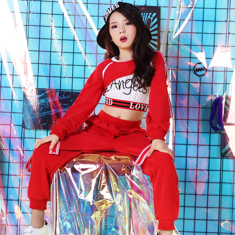 Высококачественная Новинка 2019 детская танцевальная одежда для девочек джазовые