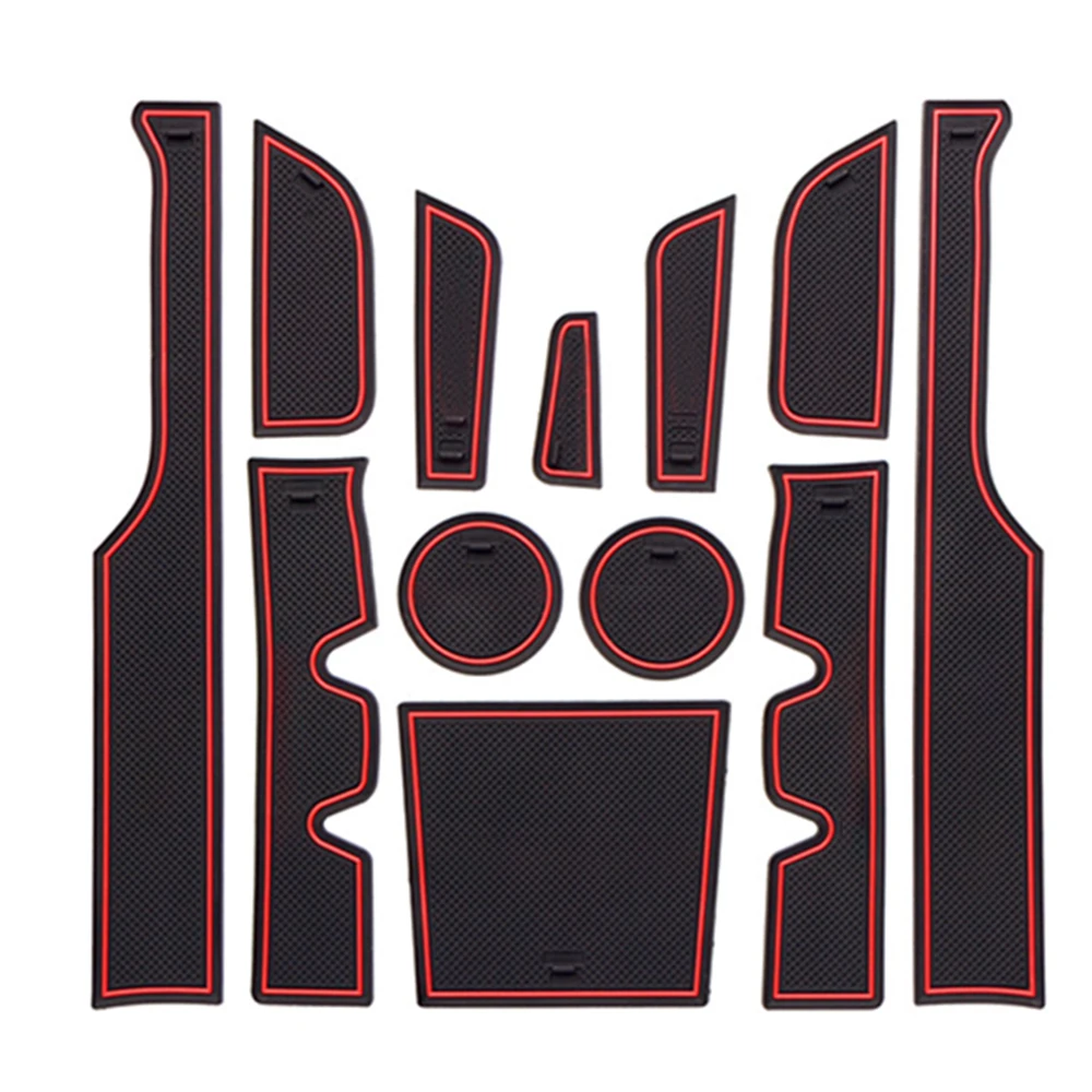 

Car Door Groove Mat For Alfa Romeo Stelvio 2017 2018 2019 2020 Q NRING Q4 Quadrifoglio Gate Slot Mat Rubber Anti-Slip Mat