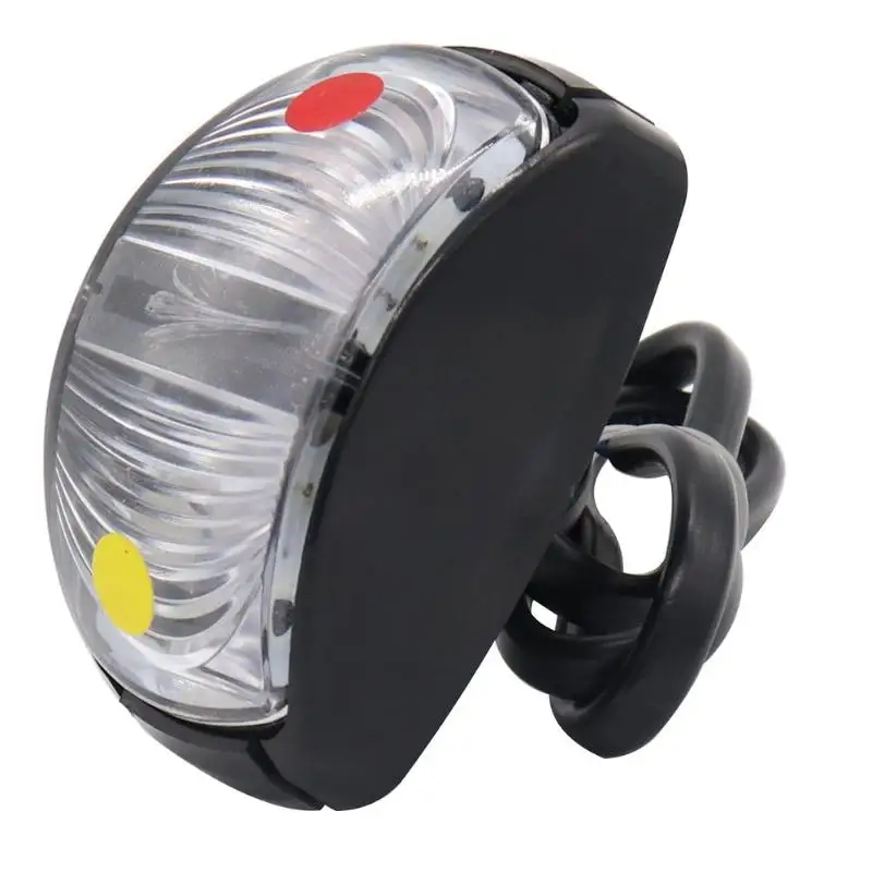 Красный + желтый Светодиодный Боковой габаритный фонарь для грузовик прицеп дом