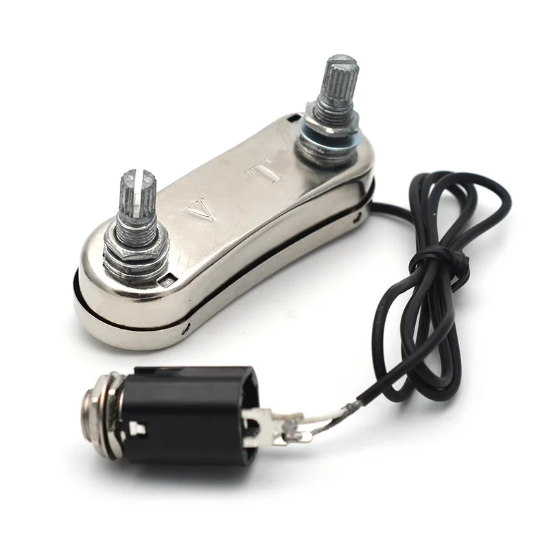 PS700 Акустическая гитара пассивный EQ Preamp Piezo звукосниматель с 500K 1 громкость Тон
