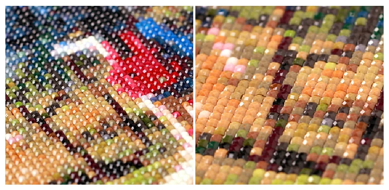 [Алмазные аксессуары для рисования] Оптовая продажа квадратных алмазов из смолы