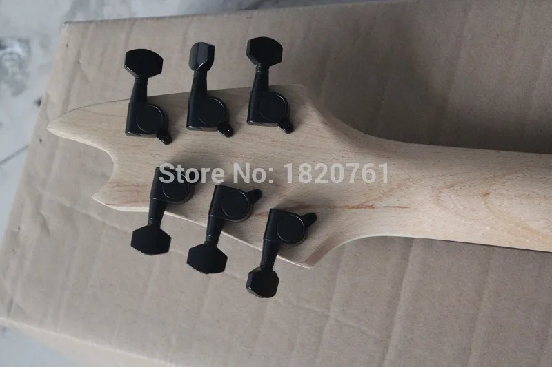 Бесплатная доставка Custom Shop гитара палисандр EVH Вольфганг Черный 6 струны