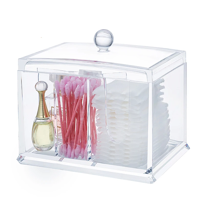 Акриловый Органайзер для косметики органайзер в ванную комнату 3 отделения