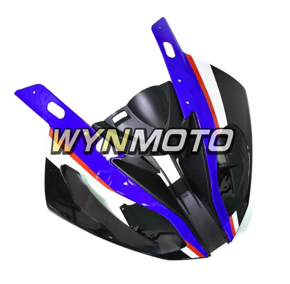Белые черно-голубые Обтекатели для BMW S1000RR 2017 2018 АБС-пластик литья под давлением