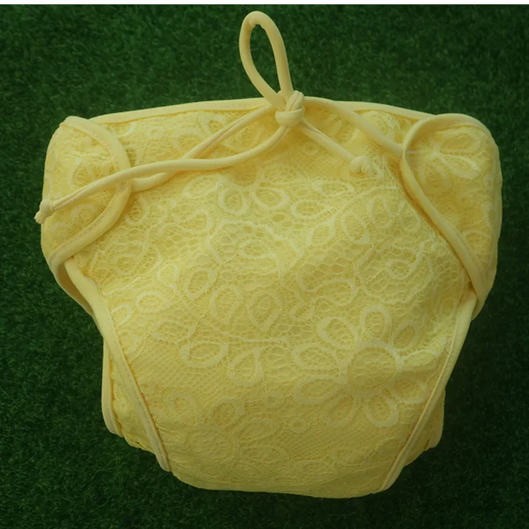 Многоразовый детский купальник регулируемый кружевной для младенцев купальные