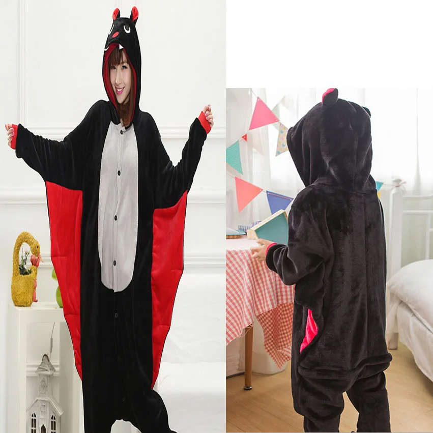Животные кигуруми Единорог Костюм для взрослых девочки Дети Onesie фланель панда