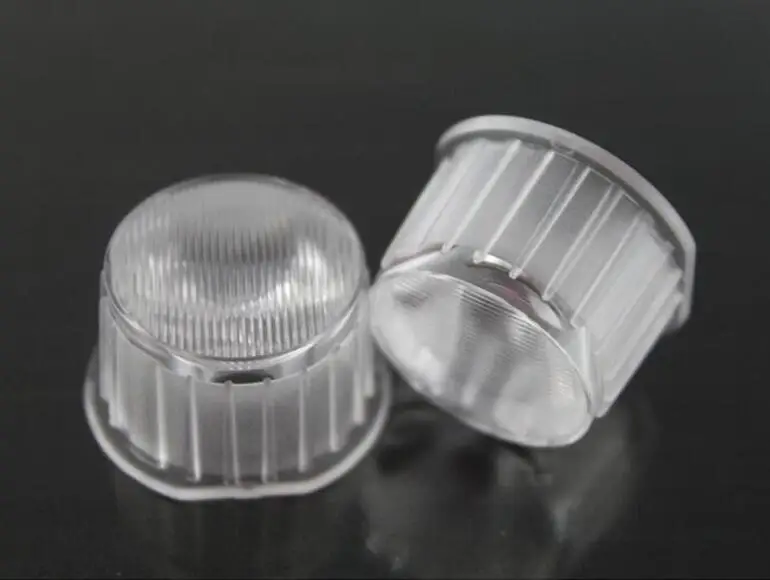 

# JBL-24 высококачественные водонепроницаемые светодиодные линзы, 45 градусов, диаметр линзы: 24 мм, высота: 14 мм, небольшая полосатая поверхност...