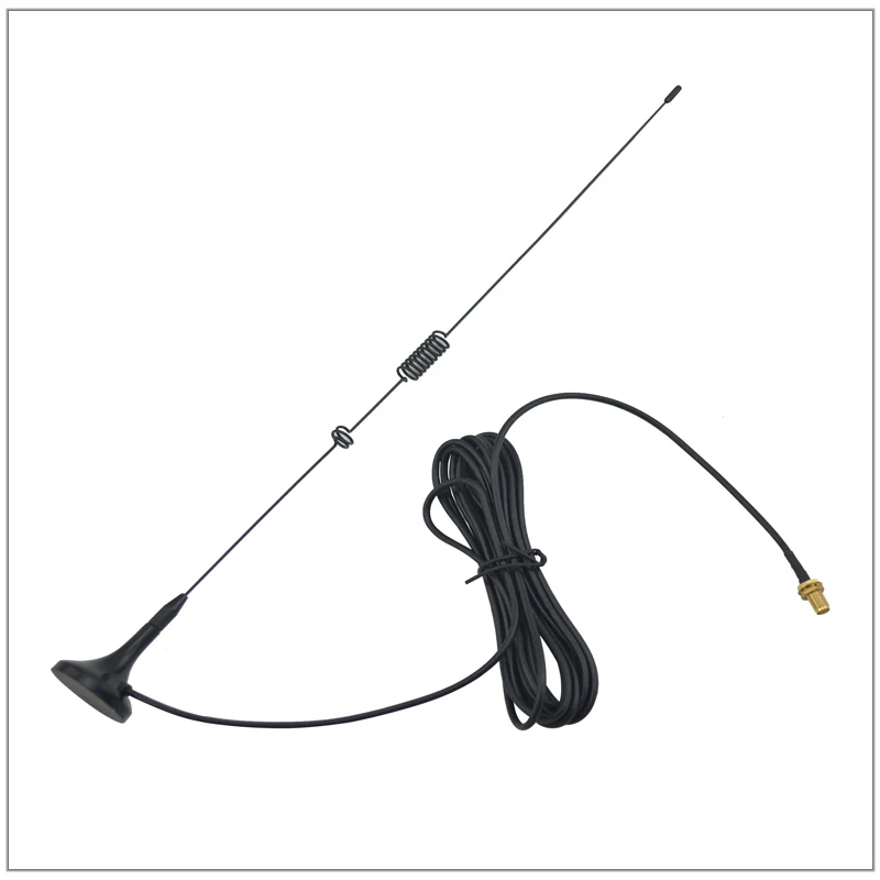 Флюоресцентная Магнитная автомобильная антенна Двухдиапазонная UHF/VHF 144/430 МГц