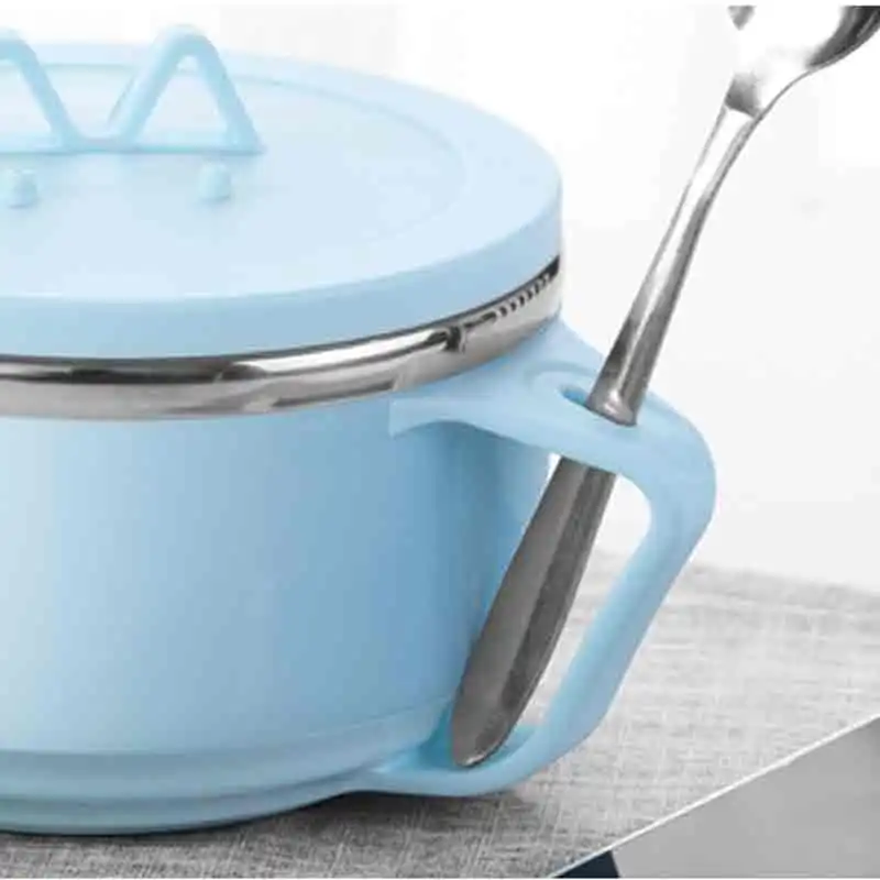 Ланч бокс 750 мл для детей миска супа Contianer коробка из нержавеющей стали школьных