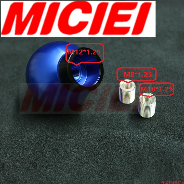 Blue MICIEI 5/6 Скорость Цельнокройное переключения рычага кнопка с фиксацией для MT TOYOTA 86/BRZ Тип-R - Название цвета: Blue