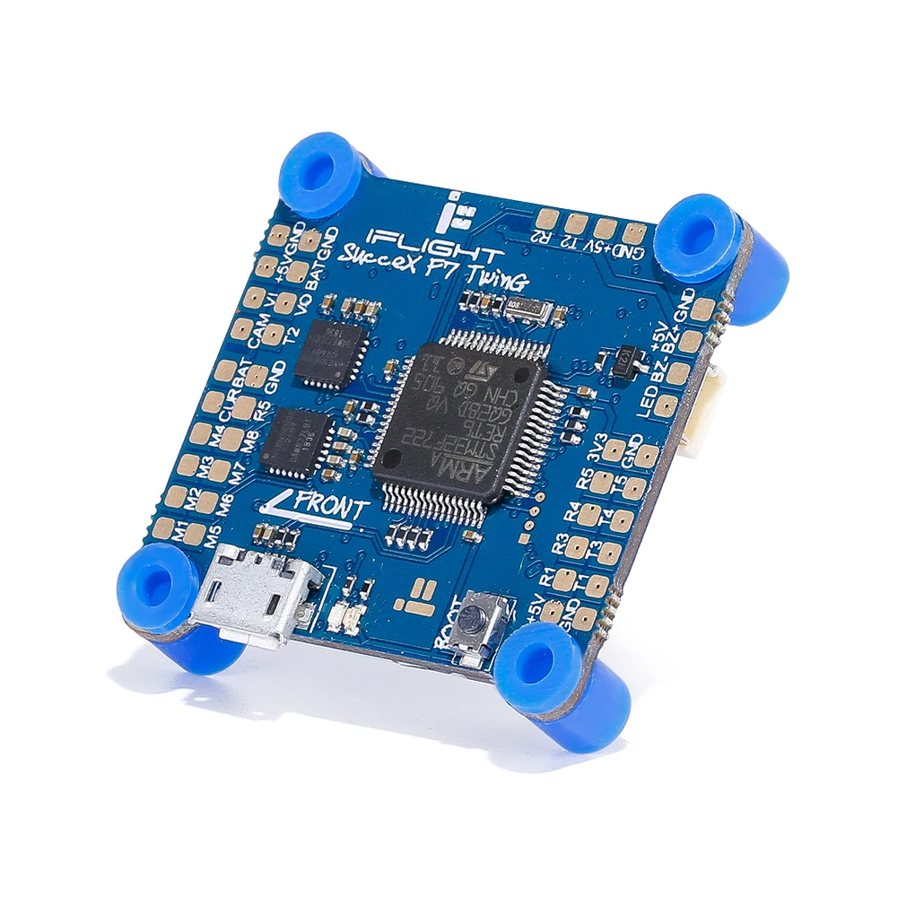 Контроллер полета iFlight SucceX F7 С 60A 2-6s blheli _ 32 Dshot1200 4 в 1 ESC Flytower для FPV гоночного дрона |