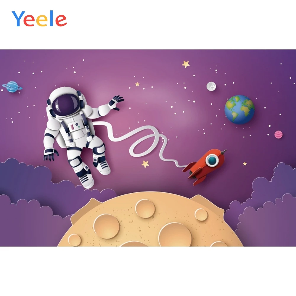 

Обои Yeele, Вселенная, космический корабль, детская комната, рисование, фотография, фон, персонализированные фотофоны для фотостудии