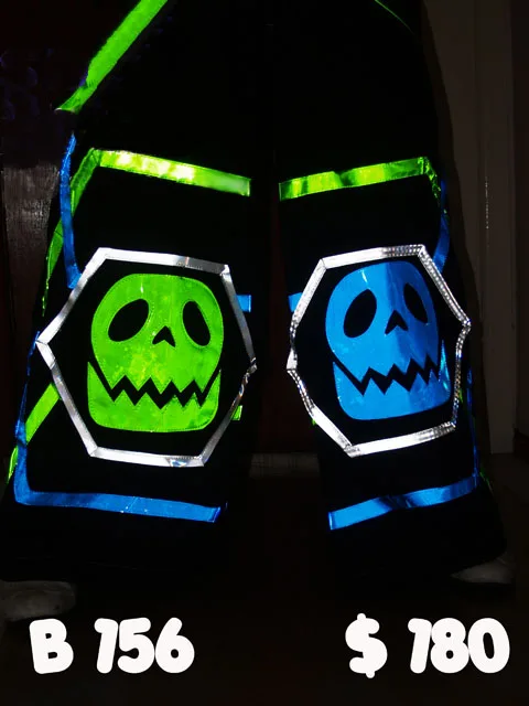 Модные Skull Brother штаны для танцев Raver руды техно Hardstyle Tanz шланг Эбеновое дерево